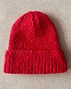 czapki damskie Czapka DEBRA - Czerwona - handmade