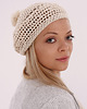 czapki damskie Letni beret z bawełny.