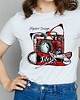 t-shirt damskie Koszulka  z nadrukiem  Hipster photography