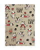 notatniki i albumy Notes Life Dogs 24x17 cm 160 stron ecru