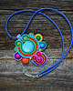 wisiory Bajkowy wisior soutache