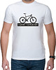 t-shirty męskie Koszulka T-SHIRT I want to ride MTB white