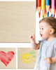 kartki scrapbooking 50 SZT Kwadrat 5x5 cm Sklejka 3 mm Dziurka Brelok Scrapbooking dla Dzieci