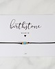 bransoletki na sznurku MARZEC - MARCH Birthstone Bracelet