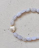 bransoletki z kamieni naturalnych Bransoletka  Chalcedon