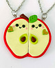 naszyjniki - inne Naszyjnik  2 Kawałki Jabłuszka