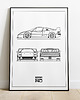 plakaty Plakat Legendy Motoryzacji - Ferrari F40
