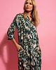 sukienki midi damskie RATI - szmizjerka we wzór moro