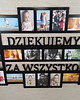 ramki na zdjęcia Multirama ramka na zdjęcia Dziękujemy za Wszystko 20 zdj 15x10
