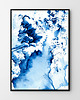 plakaty Plakat Abstrakcja Blue Wave 