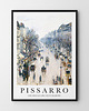 plakaty Plakat Pissarro The Boulevard Montmartre