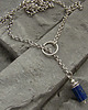 srebrne naszyjniki Simple lapis