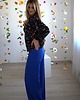 bluza bez kaptura damska Bomberka oversize ciemna łaczka