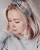 opaski do włosów BERY ME opaska z kratką Burberry i węzłem