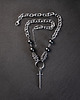 wisiory Chain mail goth * Mars Blade * naszyjnik stal nierdzewna