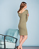 sukienki midi damskie Sukienka KHAKI DOLL