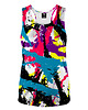 topy damskie DR.CROW Bokserka Damska Psychodelic Graffiti