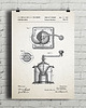 plakaty Plakat Młynek do kawy - patent
