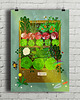 plakaty Skrzynka ogrodowa - plakat fine art