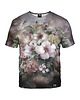 t-shirt damskie Damski T-shirt DR.CROW Flowers Watercolor