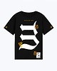 t-shirt damskie T-Shirt bawełniany 'Niebieski Robi Kreski'