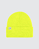 czapki damskie Czapka beanie neonowa żółta