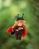 karuzele i girlandy do łóżeczka Leśna Wróżka Bieronka - Waldorf toys
