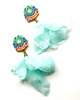 kolczyki soutache Sutaszowe kolczyki  ROVERETO mint