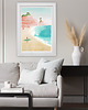 plakaty Portugalia surfing Algarve - plakat 50x70 cm