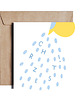 kartki, zaproszenia na chrzest Splash..Kartka-Chrzest od PIESKOT