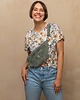 saszetka nerka Sztruksowa nerka fall khaki
