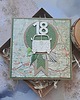 kartki scrapbooking Kartka na 18-stkę  (w pudełku)