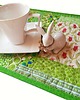 obrusy i serwetki Wiosna #1  -bieżnik, mata patchwork