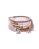 bransoletki z kamieni naturalnych Light pink  /16-02-22/ set