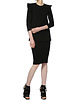 spódnice midi Spódnica czarna YY600159_RAL9005