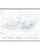 plakaty Polska Tatry - i ich szczyty / plakat mapa