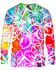 bluzy męskie Bluza Bez Kaptura Męska DR.CROW Colourful Pixels