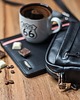 torby i nerki męskie Torba skórzana FILIP black classic szewro