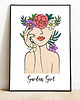 plakaty Plakat Garden Girl, Plakat Na Ścianę MS-PLAK-0035