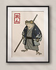 plakaty Plakat Japoński - Samuraj Żaba