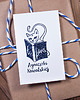 stemple Stempel Ex Libris, czytający kot