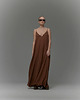 sukienki maxi damskie Sukienka maxi stormy choclate