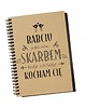 notatniki i albumy Babciu jesteś moim skarbem, notatnik