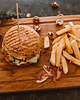 deski do krojenia i tace Dębowa deska do serwowania steków, burgerów