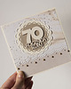kartki scrapbooking 70 rocznica ślubu, kamienne gody kartka