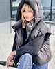 kurtki damskie Kamizelka Puchowa RockHoodieVest