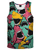 t-shirty męskie DR.CROW Bokserka Męska Angry Sharks