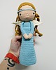 lalki Anioł stróż lalka maskotka szydełkowa handmade