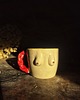 kubki i filiżanki Kubek kobieta, kubek cycuszki, kubek do capuccino KOBIETO!