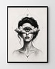plakaty Plakat Oczy abstrakcja